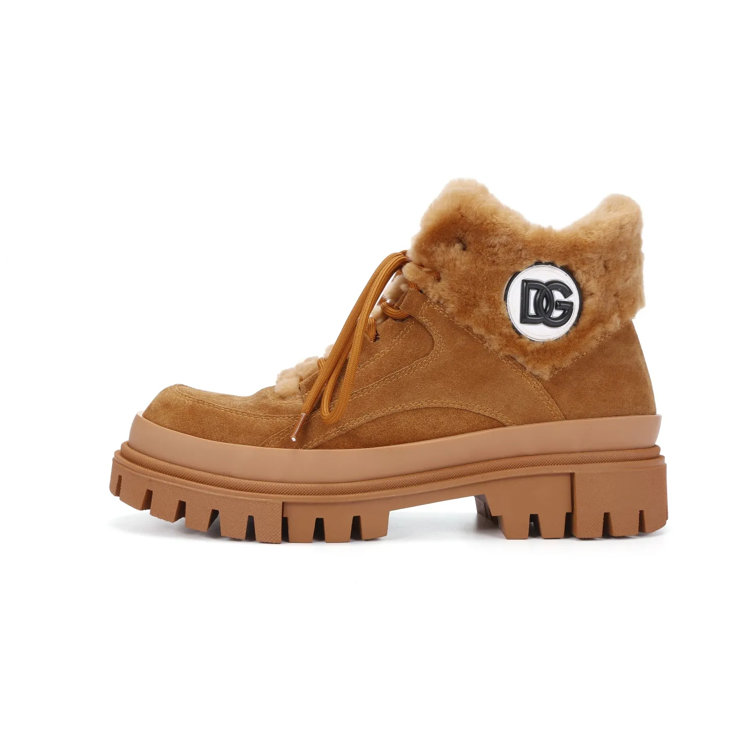 Men's men's shoes💰720💰Dolce & gabbana (DG) official website sync new style💥men's autumn and winter combat boots, warm wool lining: 1 exclusive mold opening ✅imported cowhide upper with wool lining🐑original private mold outsole✔️16-44 (38.45 custom-made, non-refundable)